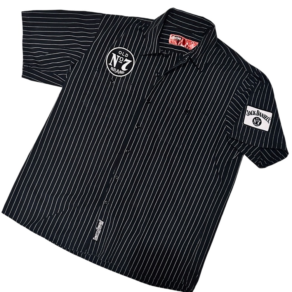 Throttle Threads Jack Daniel’s Mechanic Garage Wo… - image 1